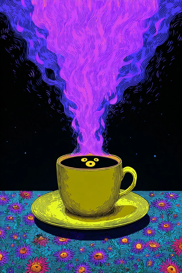 Neon Dreams: A Surrealist Digital Collage - Image 4