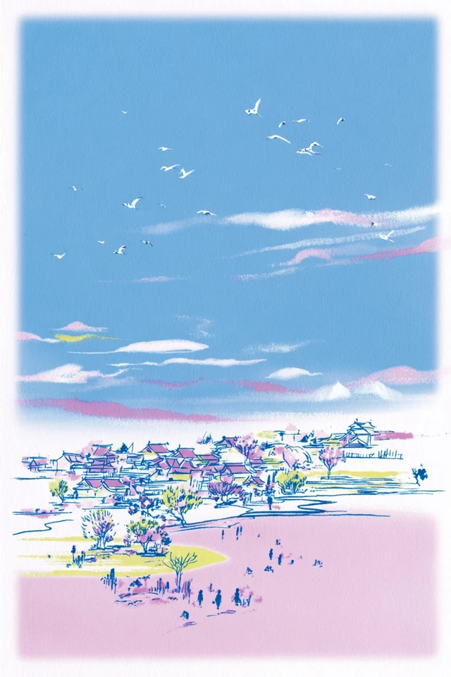 Pastel Dreams in Blue and Pink - Image 2