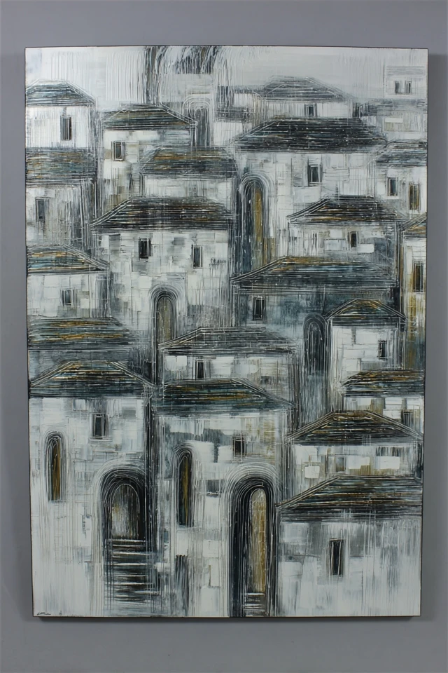 Monochrome Musings: A Modern Art Quartet - Image 6