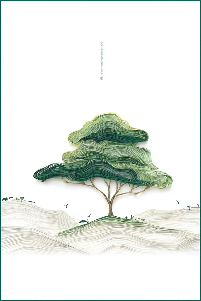 Botanical Thread Portrait - Image 5