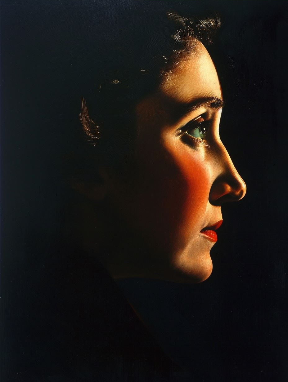 Moody Cinematic Portraiture Study - Image 4