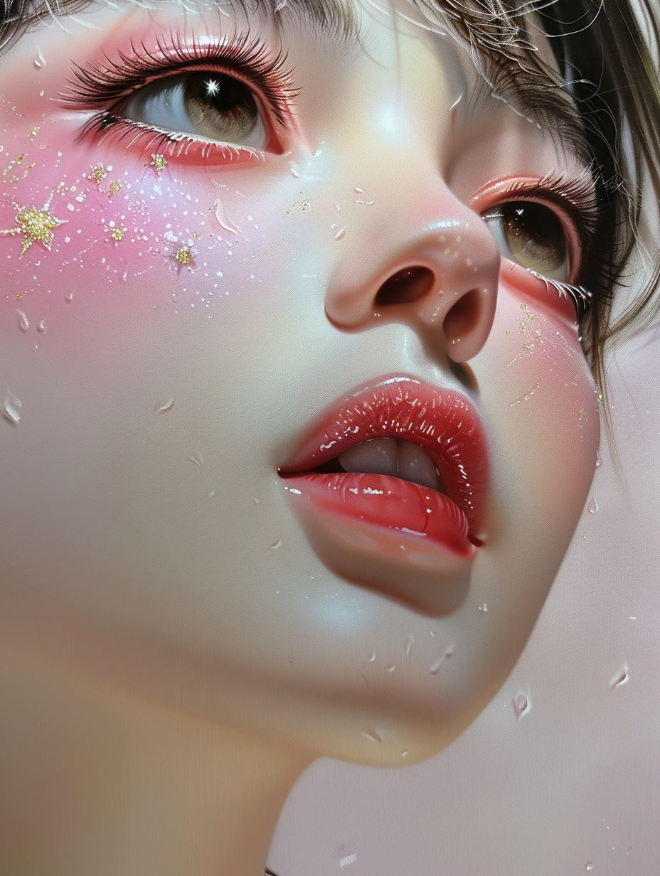 Ethereal Dewy Glass Skin Portraits - Image 1