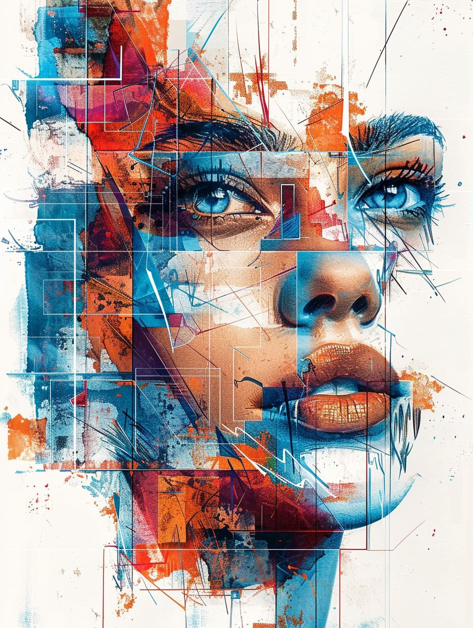 Fragmented Soul Digital Portraits - Image 1