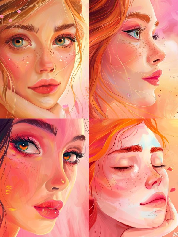 Radiant Visions of Ethereal Beauty