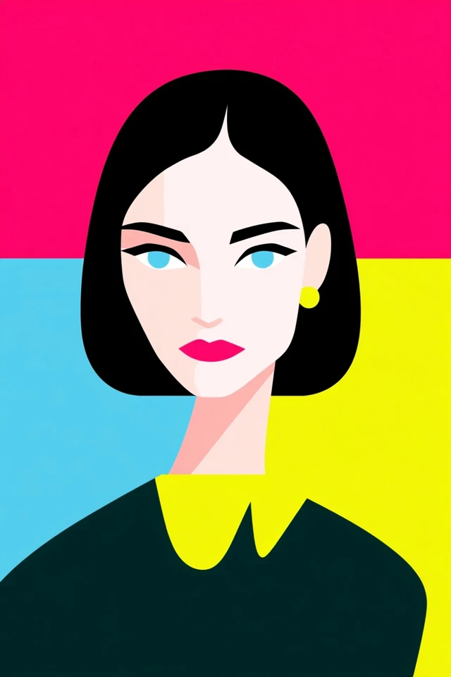 Vibrant Pop Art Quadriptych - Image 1
