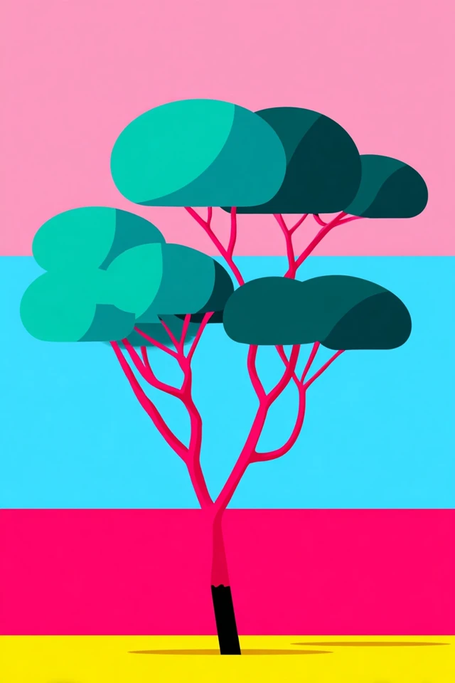 Vibrant Pop Art Quadriptych - Image 5