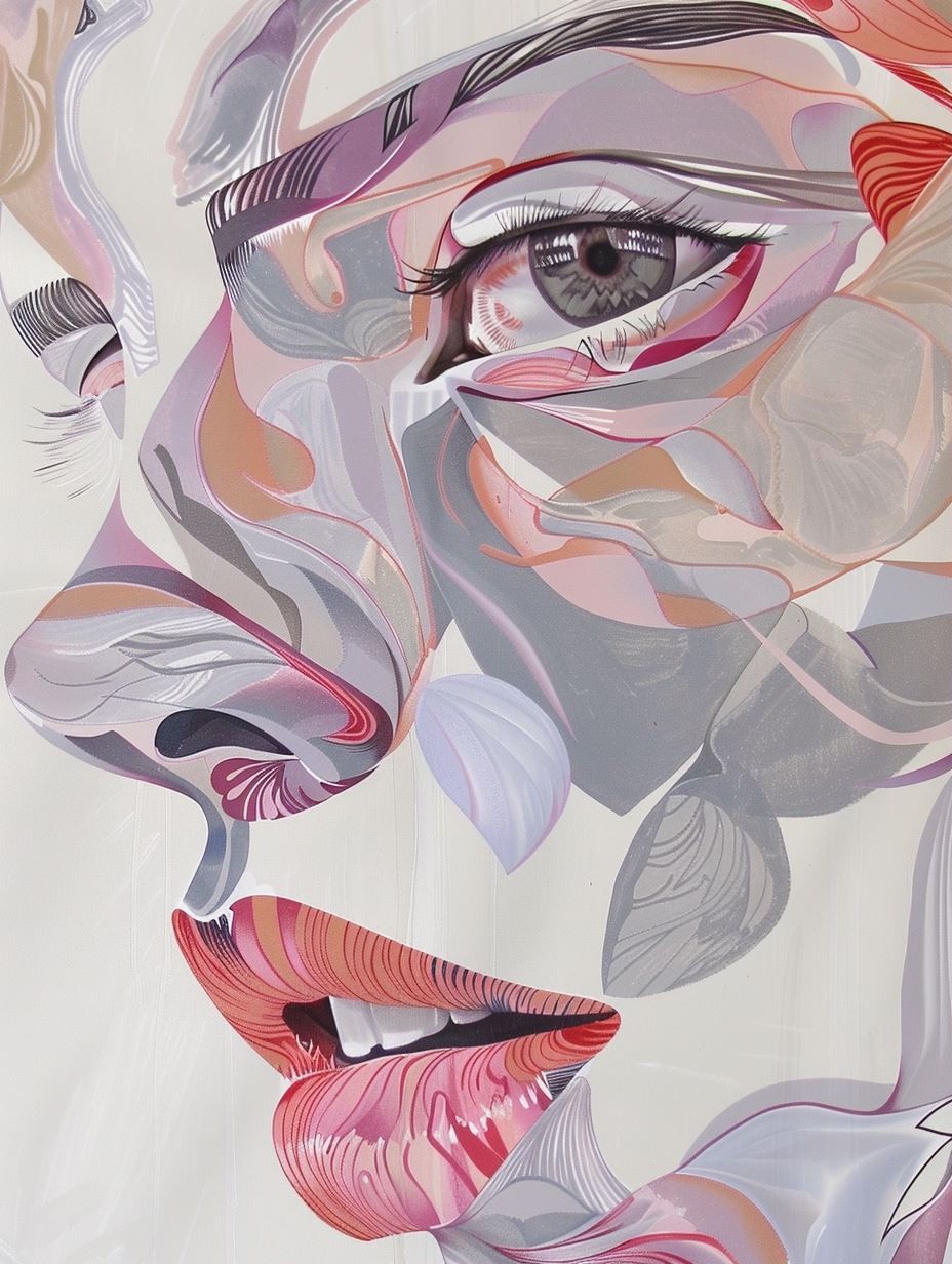 Liquid Prism Portrait 2 - Image 1