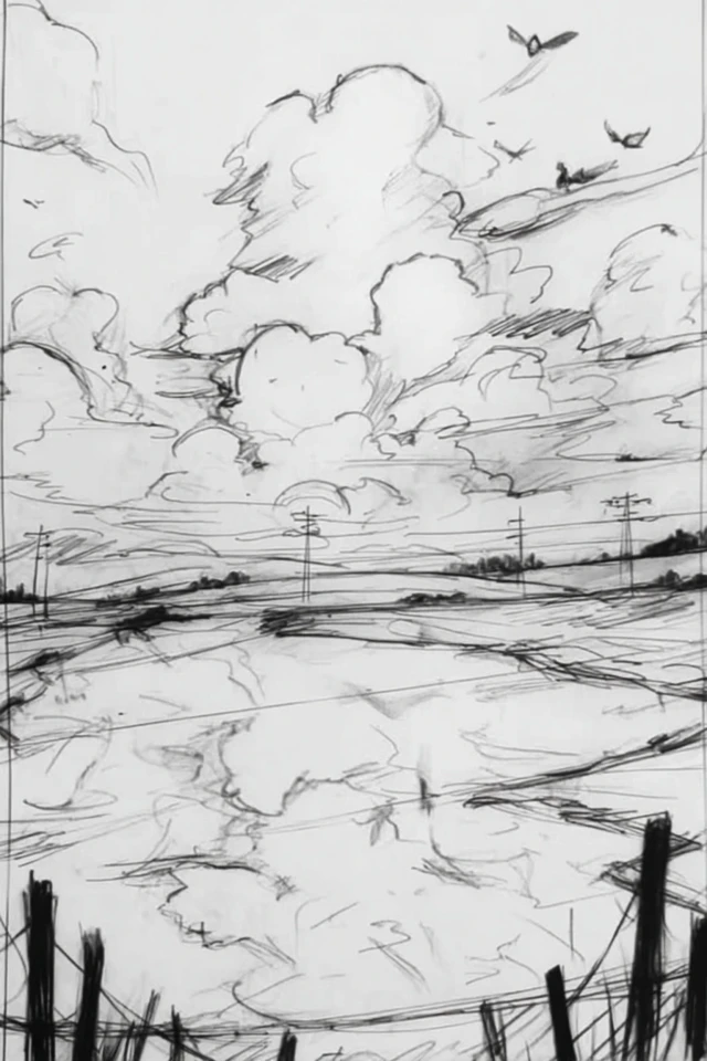 Charcoal Soul Sketch - Image 2