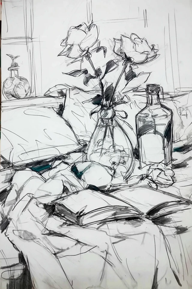 Charcoal Soul Sketch - Image 3