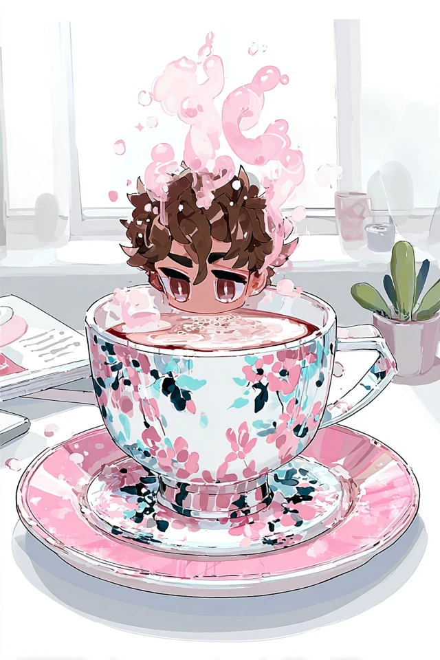 Pastel Pink Fantasy Art Collection - Image 4