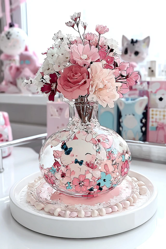 Pastel Pink Fantasy Art Collection - Image 3