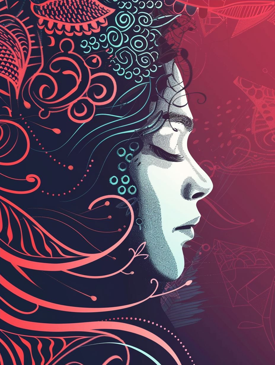 Modern Digital Portrait Elegance - Image 4