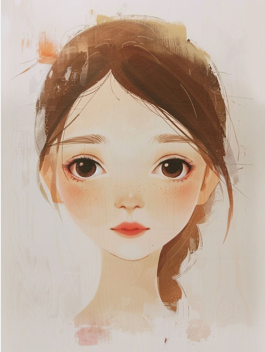 Dreamy Digital Portraits of Ethereal Girls - Image 1