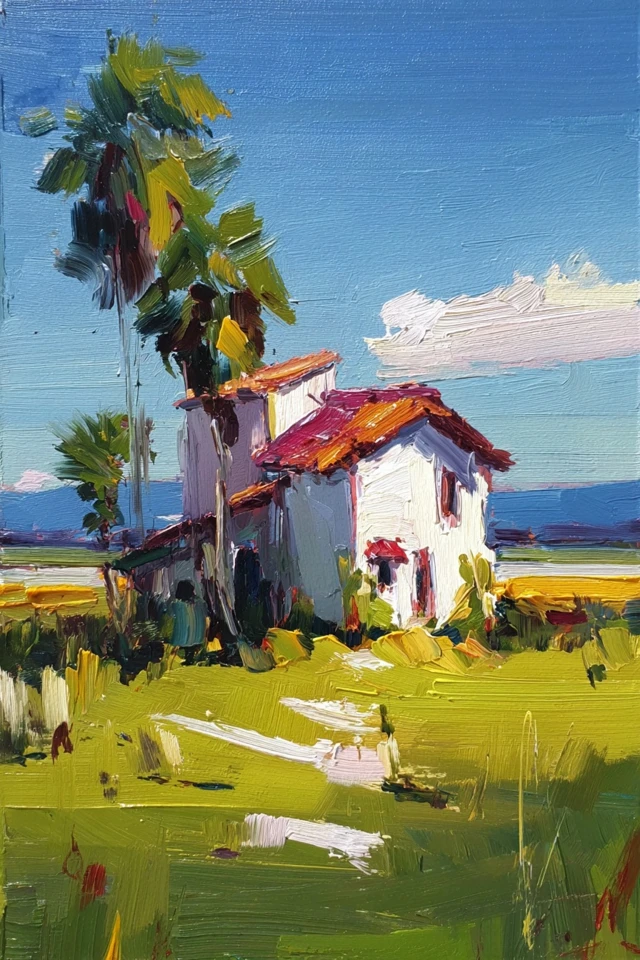 Vibrant Brushstrokes: A Study in Color - Image 6
