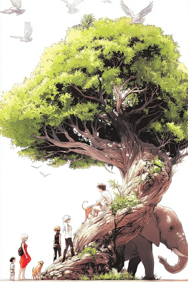 Modern Anime Elegance - Image 5