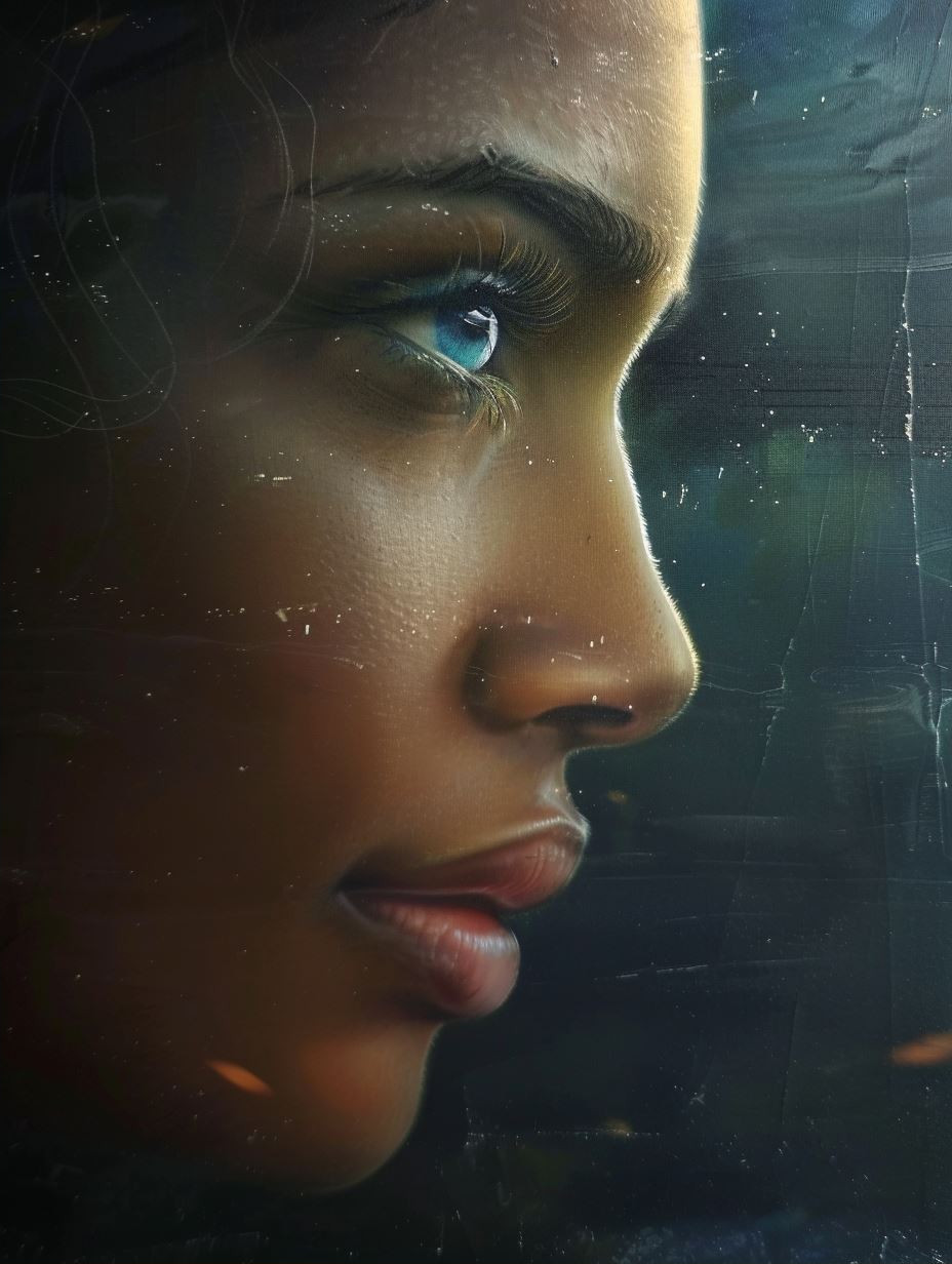 Ethereal Gazes Through Glass - Image 2