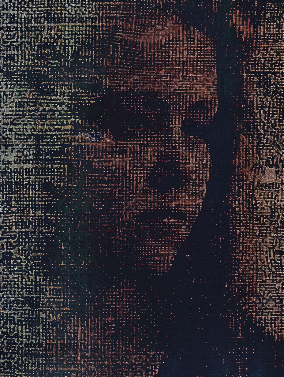 Moody Textured Noir Portraits - Image 1