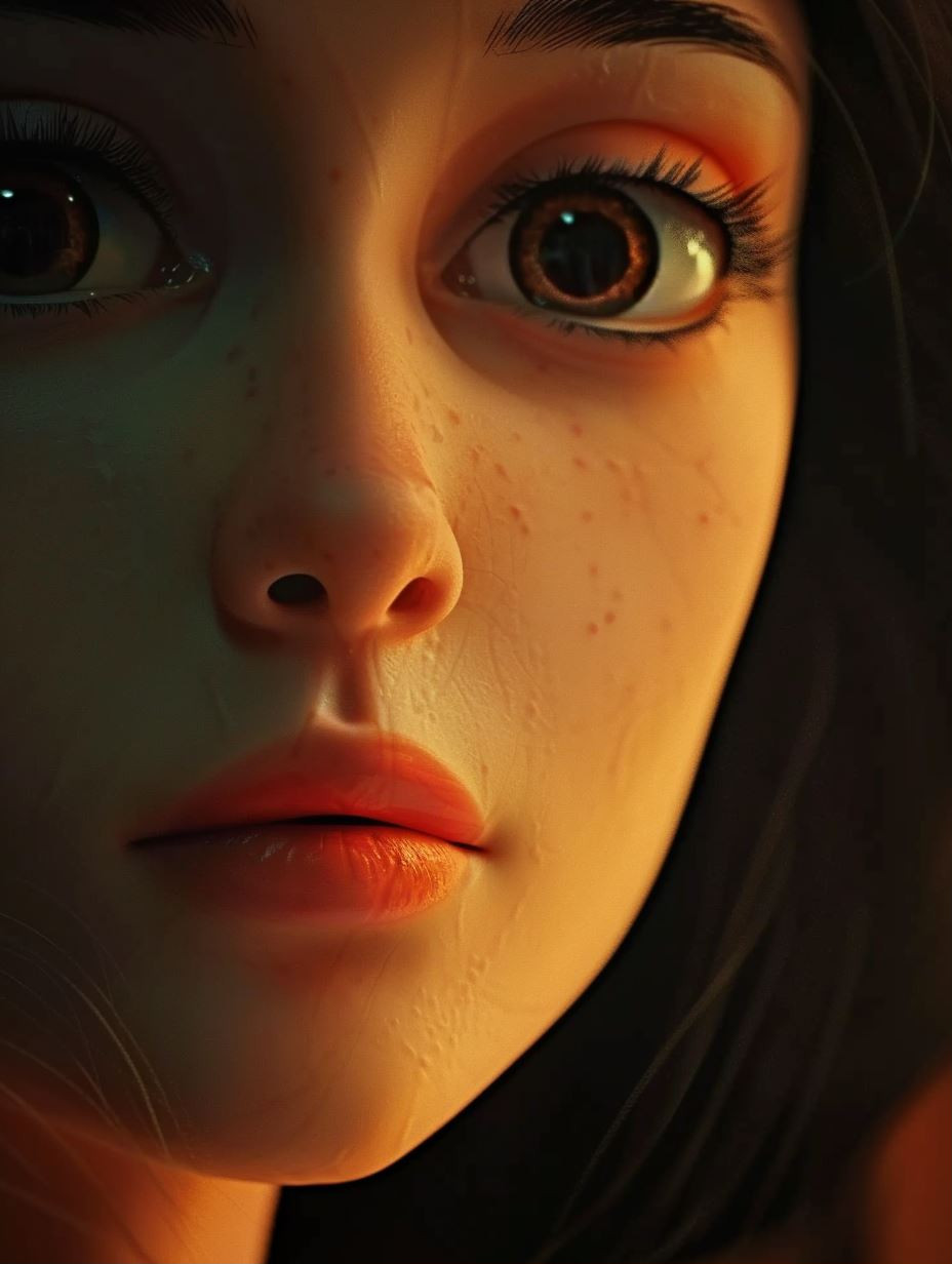 Cinematic Hyper-Realistic Female Portraits - Image 1