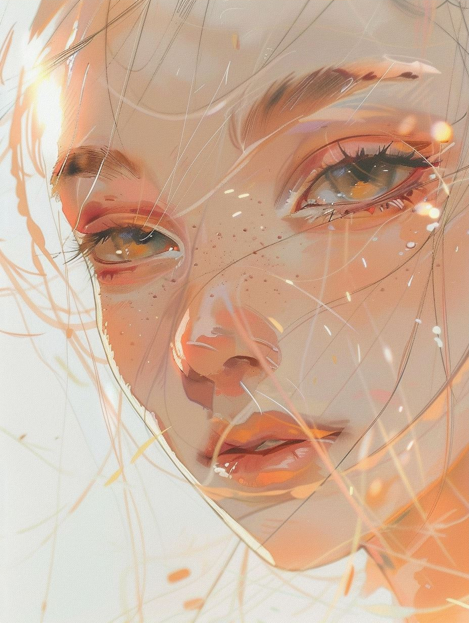 Ethereal Whispers of Digital Light - Image 3