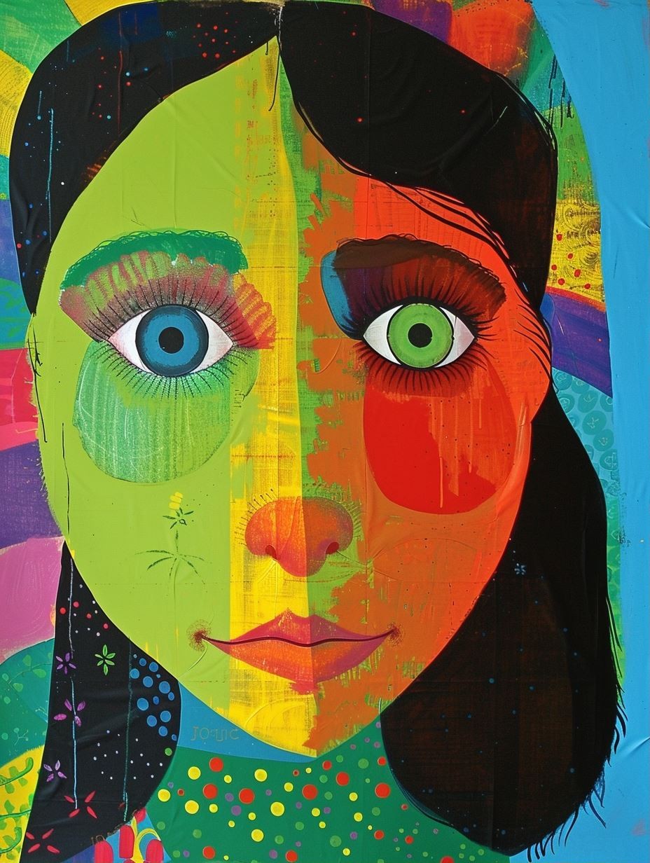Kaleidoscope of Faces - Image 1