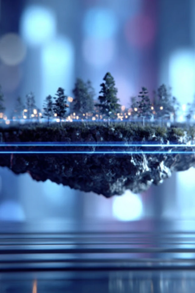 Azure Bokeh Dreams - Image 2