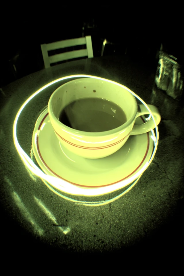 Neon Shadow Portrait - Image 4