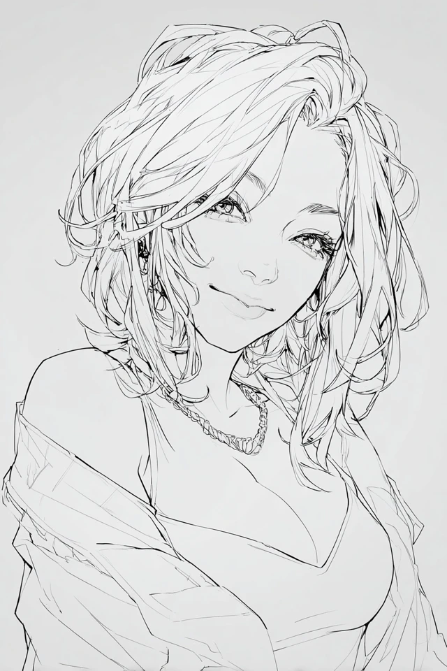Ethereal Ink Sketch - Image 1