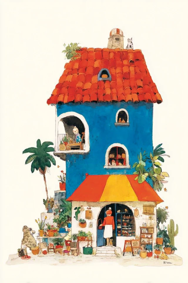 Whimsical Worlds of Color and Imagination - Image 6