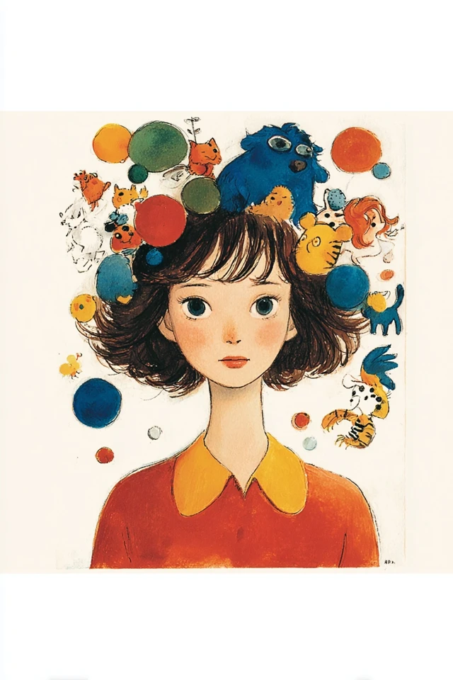 Whimsical Worlds of Color and Imagination - Image 1