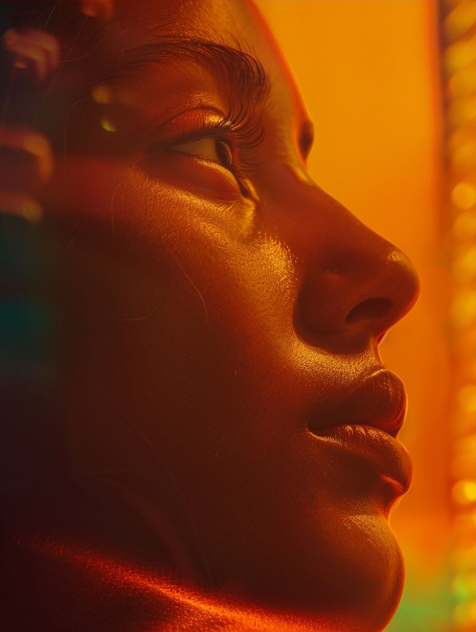 Golden Hour Glow: A Cinematic Portrait - Image 3