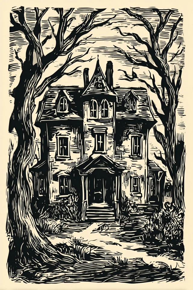 Vintage Ink Etching - Image 6