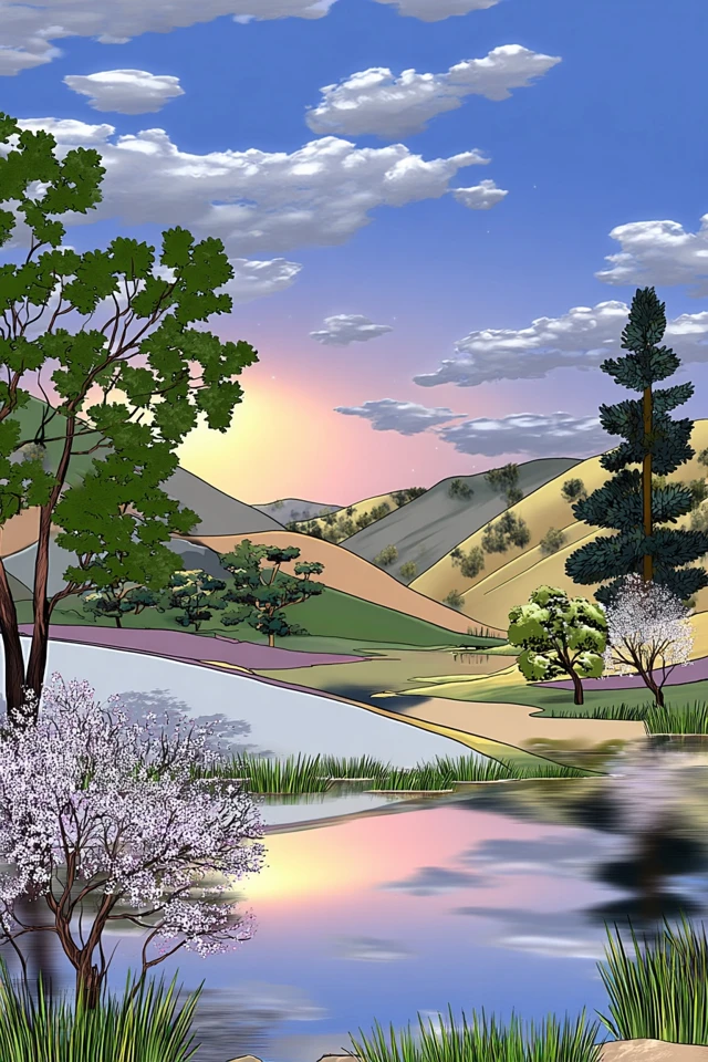 Floral Anime Elegance - Image 2