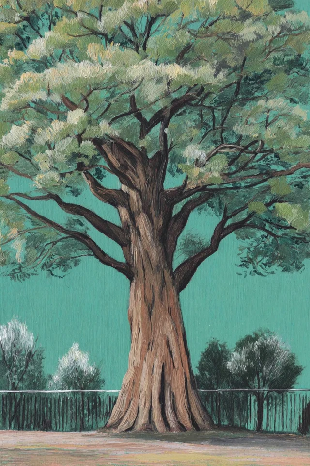 Stoic Canvas Gaze - Image 5