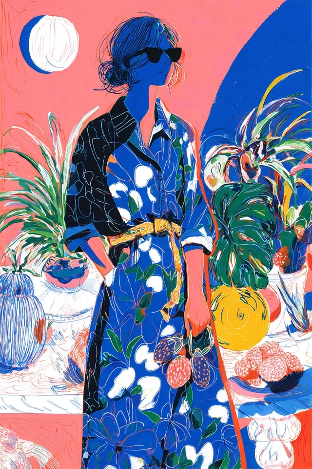 Vibrant Azure Summer - Image 1