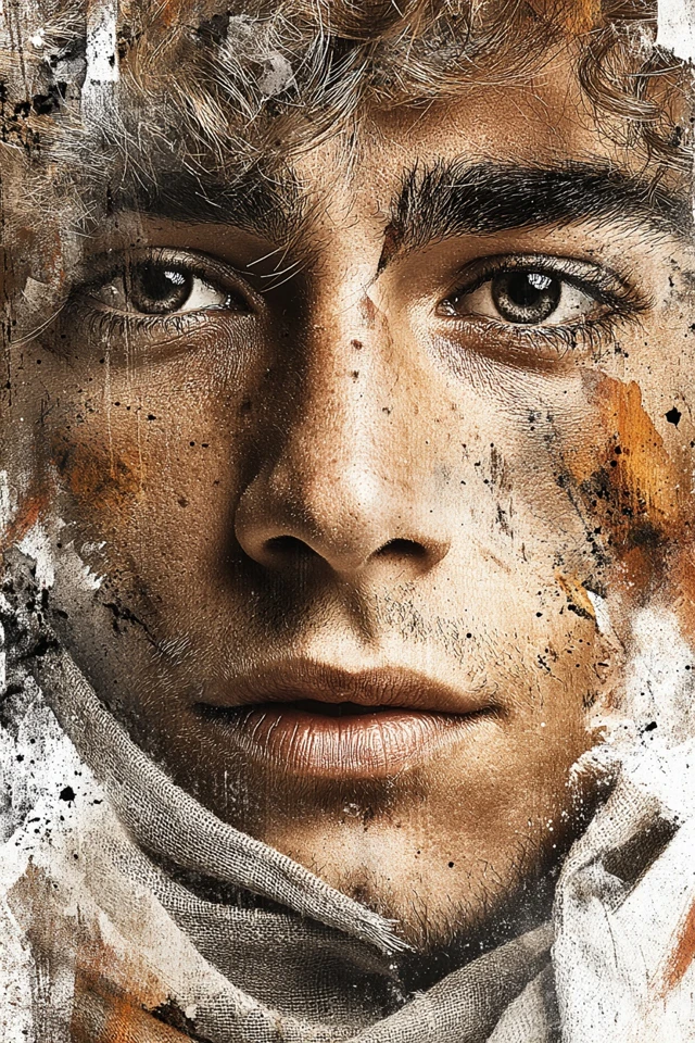 Rustic Soul Portrait - Image 1
