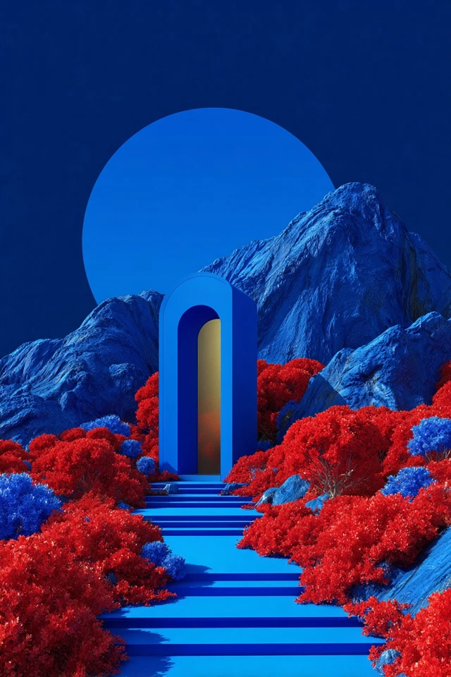 Azure Avian Dream - Image 2