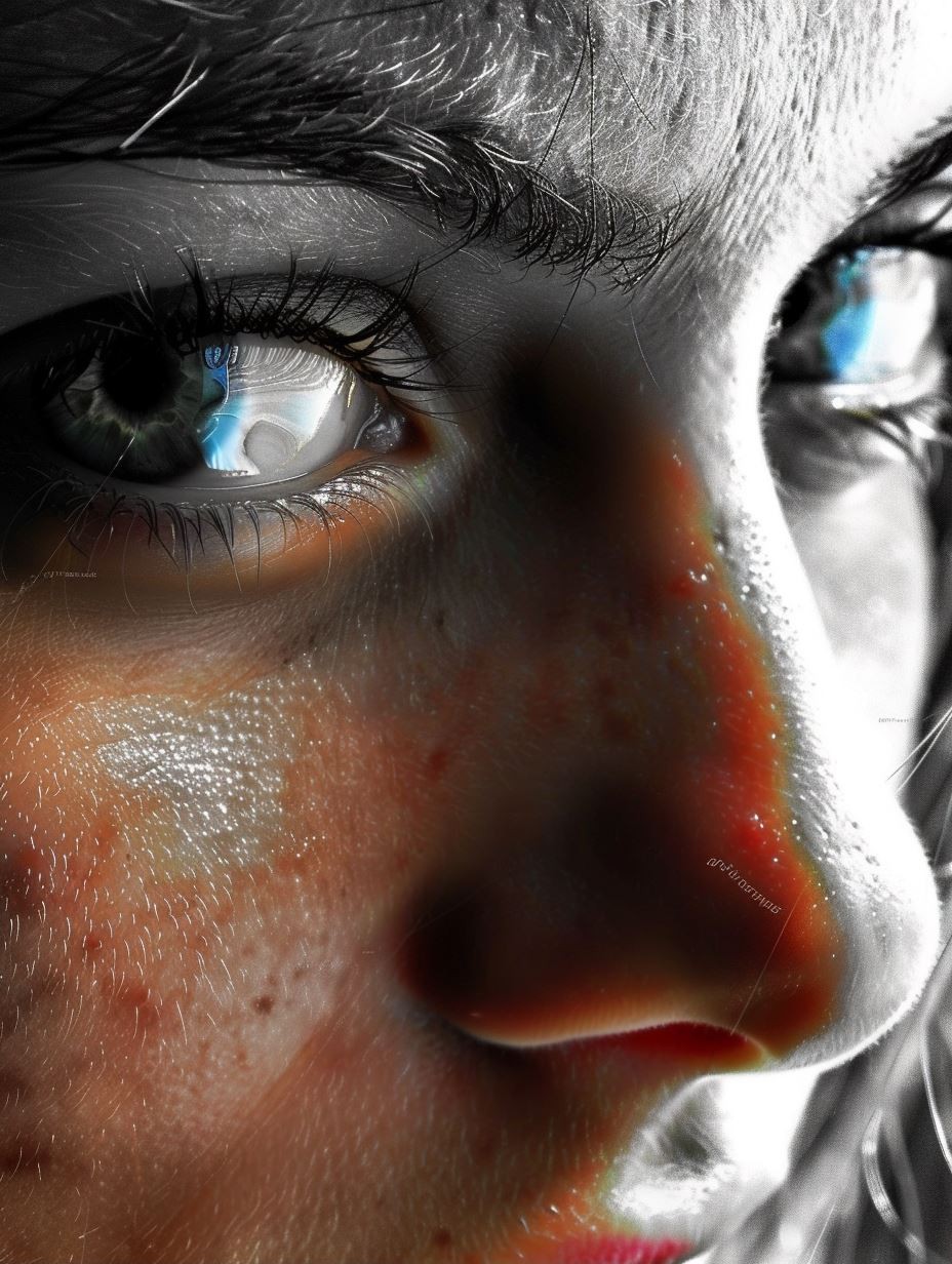 Hyper-Realistic Ethereal Human Detail