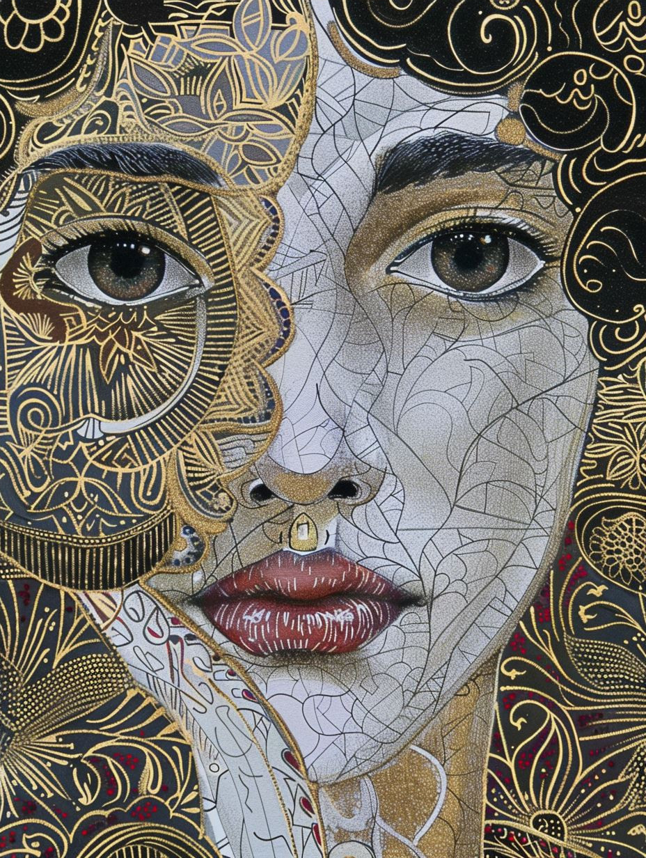 Intricate Ethereal Portraiture Art - Image 4