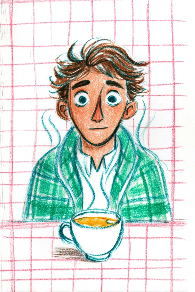 Notebook Sketch Portrait - Image 4