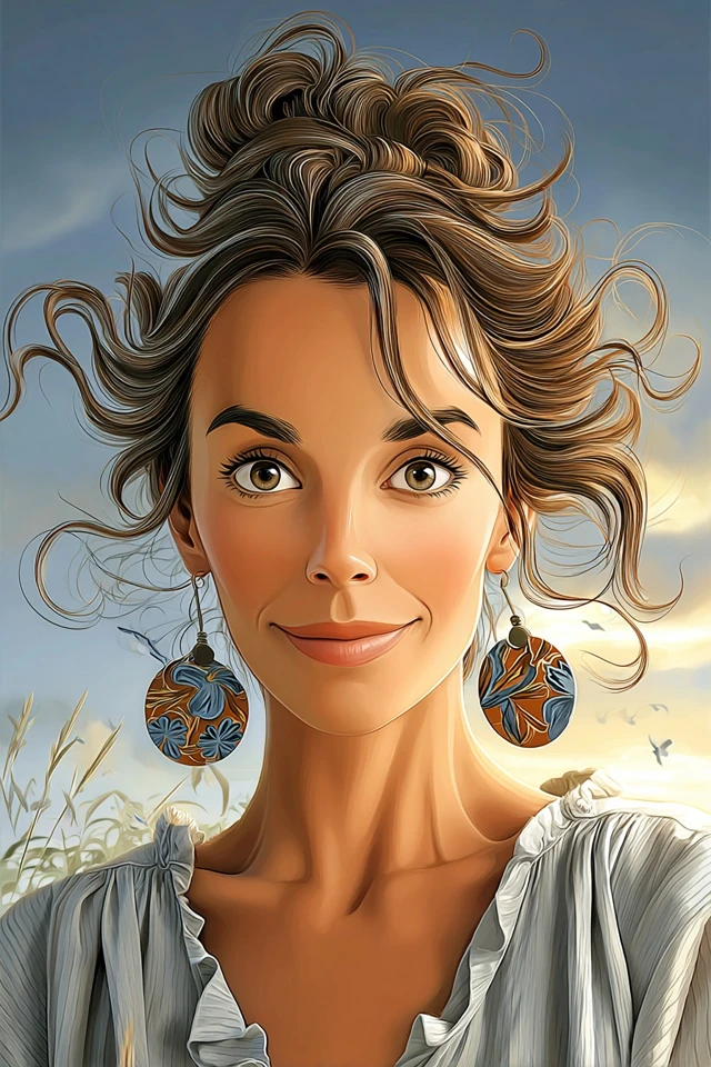 Sunlit Bohemian Grace - Image 1