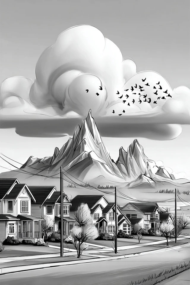 Monochrome Musings: A Digital Art Collection - Image 2