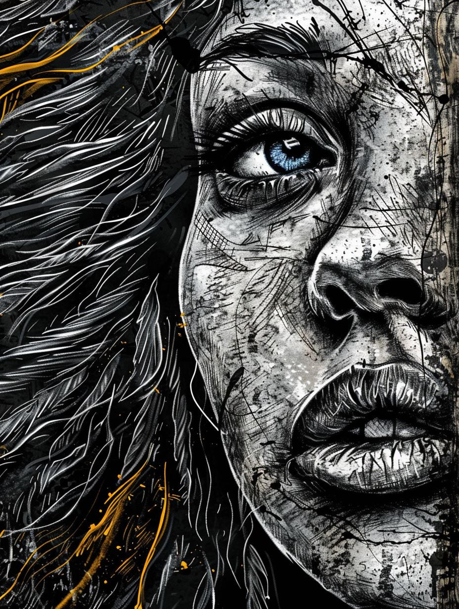 Gilded Decay Portrait Study - Image 4