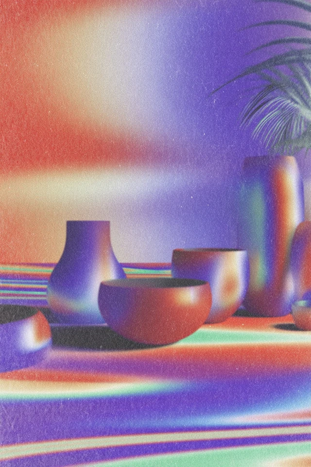 Neon Dreams: A Surrealist Digital Collage - Image 3