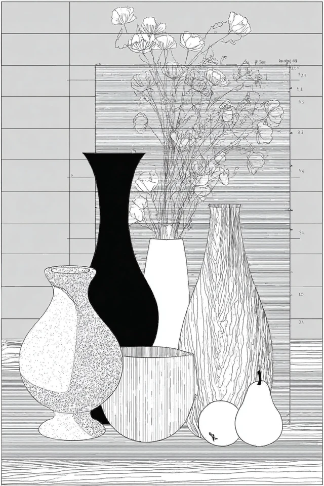 Anatomical Blueprint Portrait - Image 3