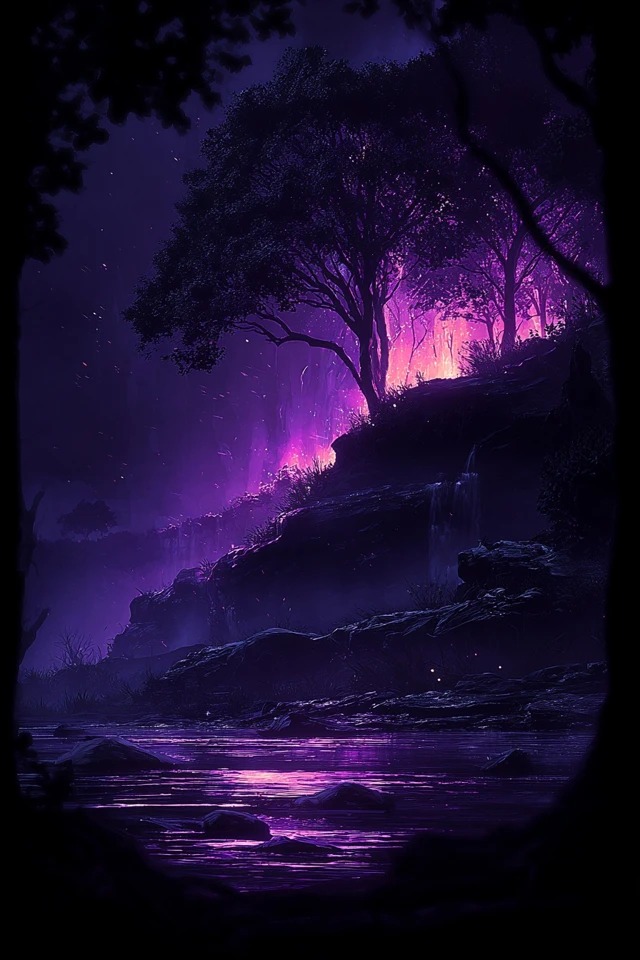 Neon Violet Dream - Image 2