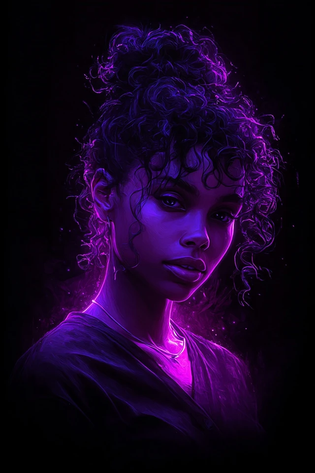 Neon Violet Dream - Image 1
