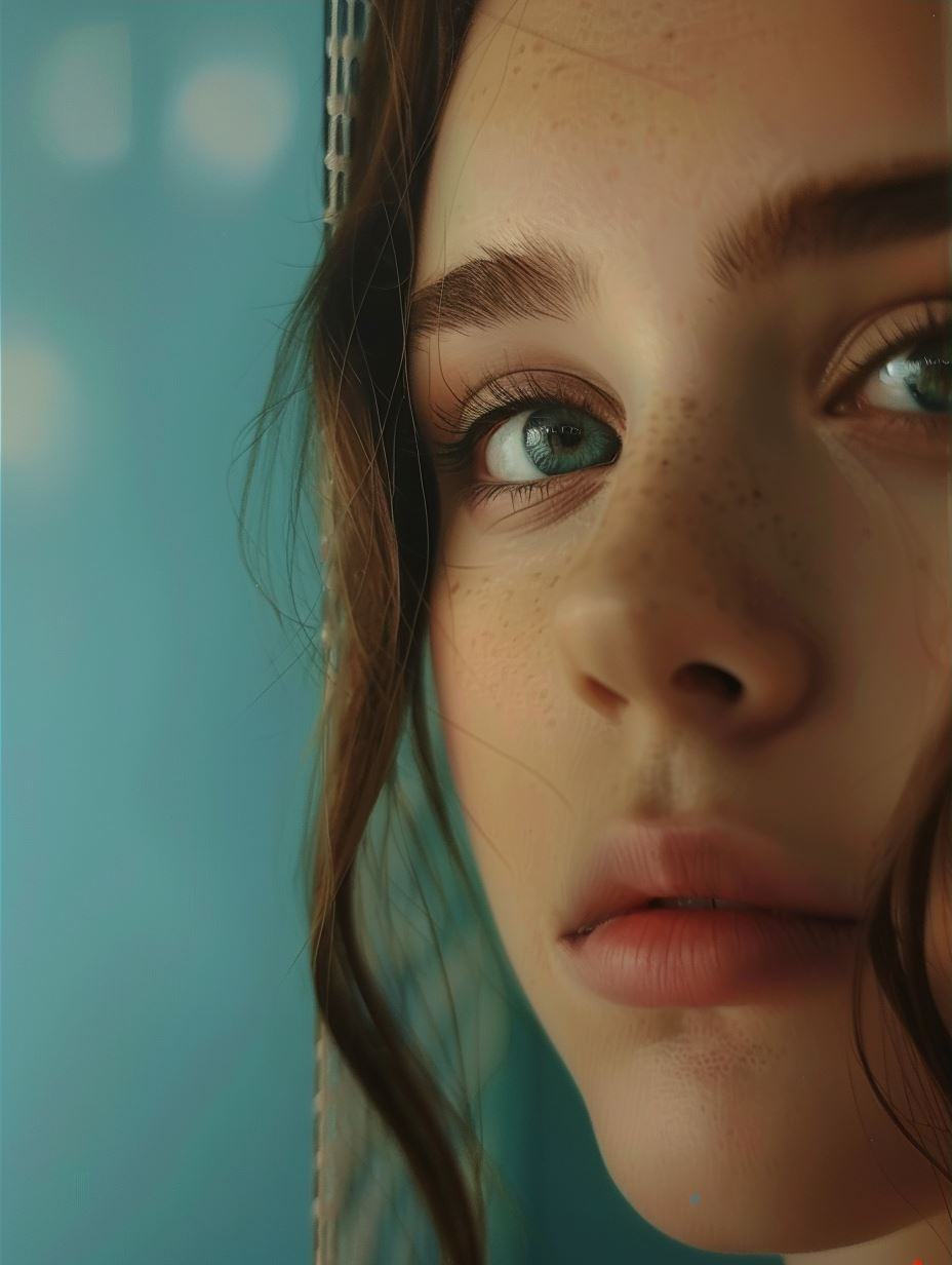 Ethereal Gazes: A Study in Digital Beauty - Image 3