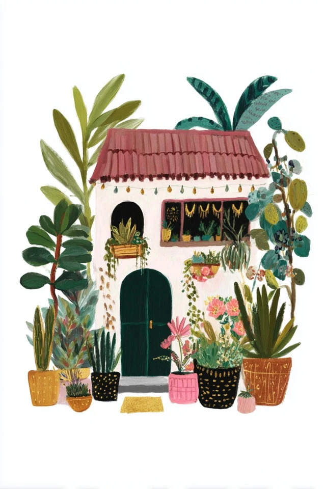 Botanical Dreams Illustration Set - Image 6