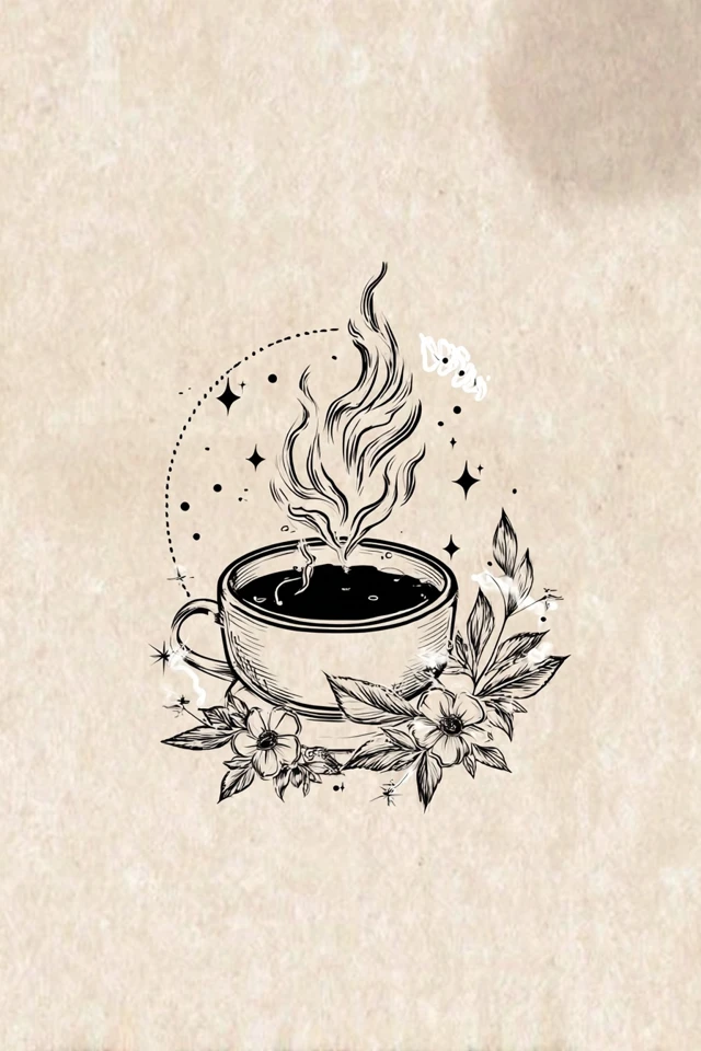 Vintage Aesthetic Line Art Collage - Image 4