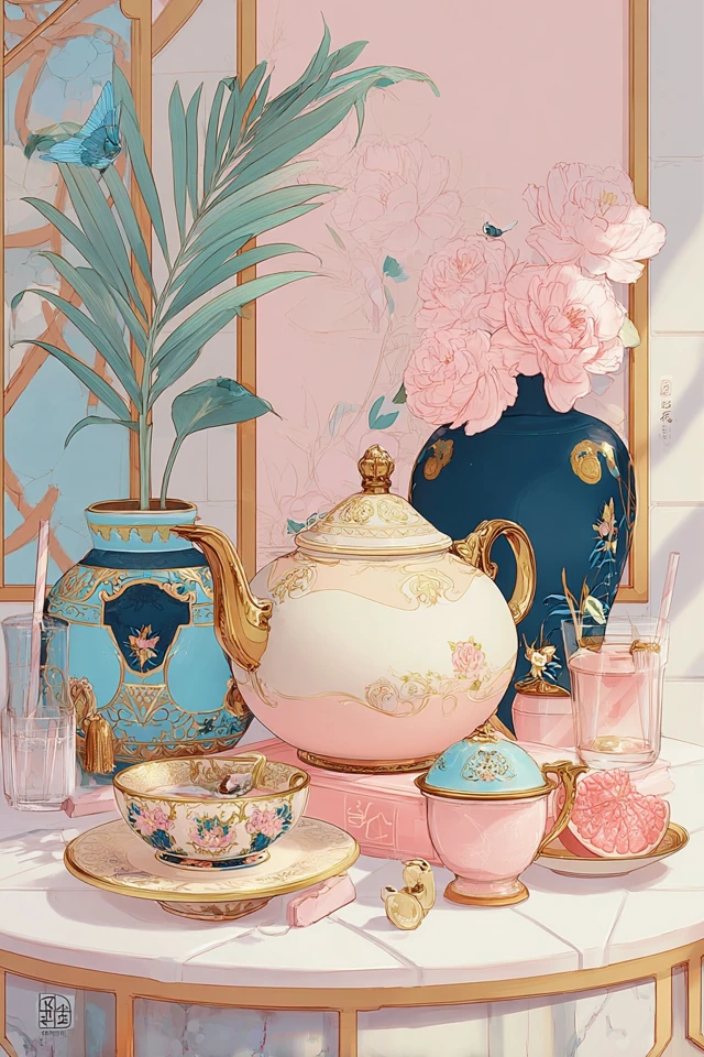 Pastel Blossom Elegance - Image 3
